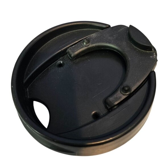 Starbucks 2004 Barista Aroma Solo Silver Stainless Steel Travel Tumbler Vtg 16oz - Picture 12 of 13